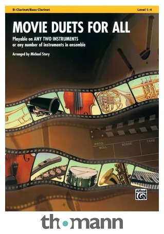 Alfred Music Publishing Movie Duets For All Clarinet