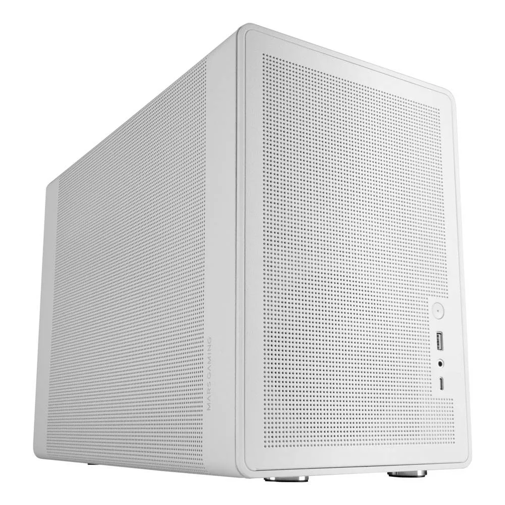 Caixa Micro-ATX Mars Gaming MC-XPRO Professional Compact Branca