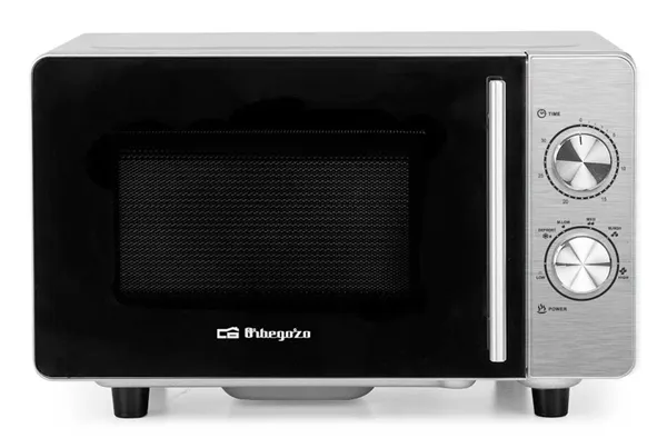 HORNO MICROONDAS SIN GRILL ORBEGOZO MI 2030 CE 20 LITROS INOX