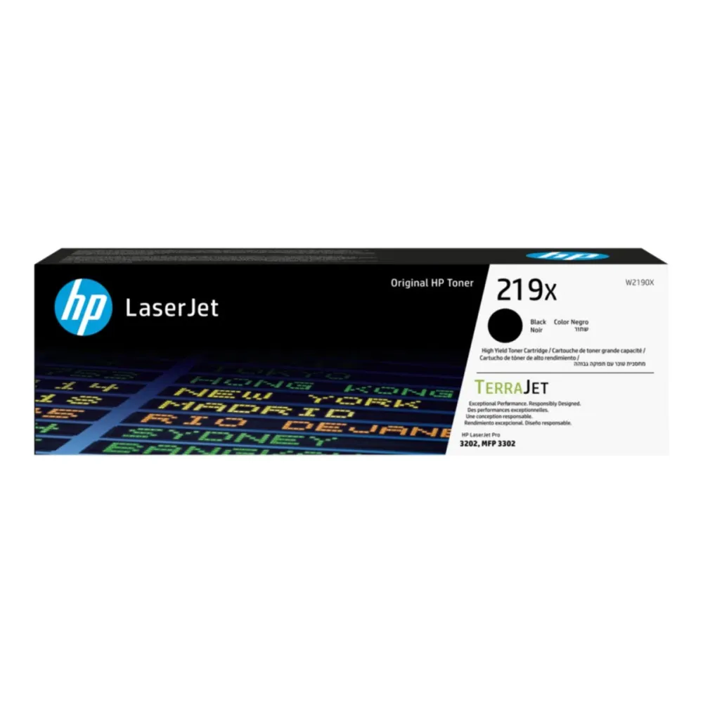 Toner HP LaserJet Original 219X Preto