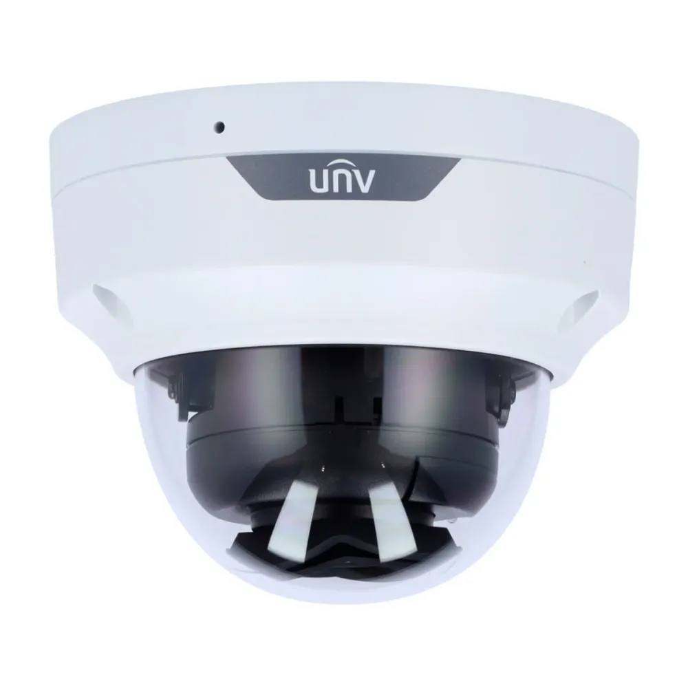 Câmara de Segurança IP Uniview Easy Dome PoE 4MP 2.8mm IP67 ColorHunter Branca