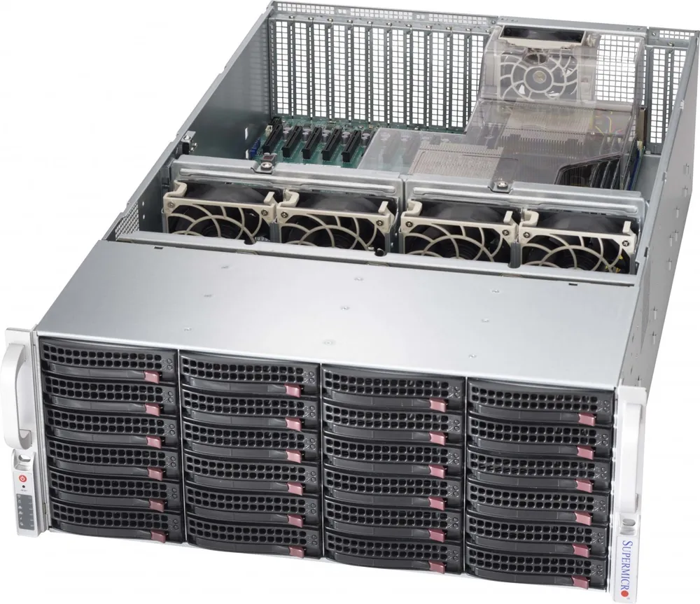 Supermicro CSE-846XA-R1K23B computer case Rack Black CSE-846XA-R1K23B
