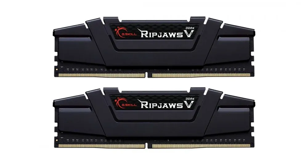 Memória RAM G.SKILL RIPJAWS V 64GB (2x32GB) DDR4 3600MHz CL18 Preta