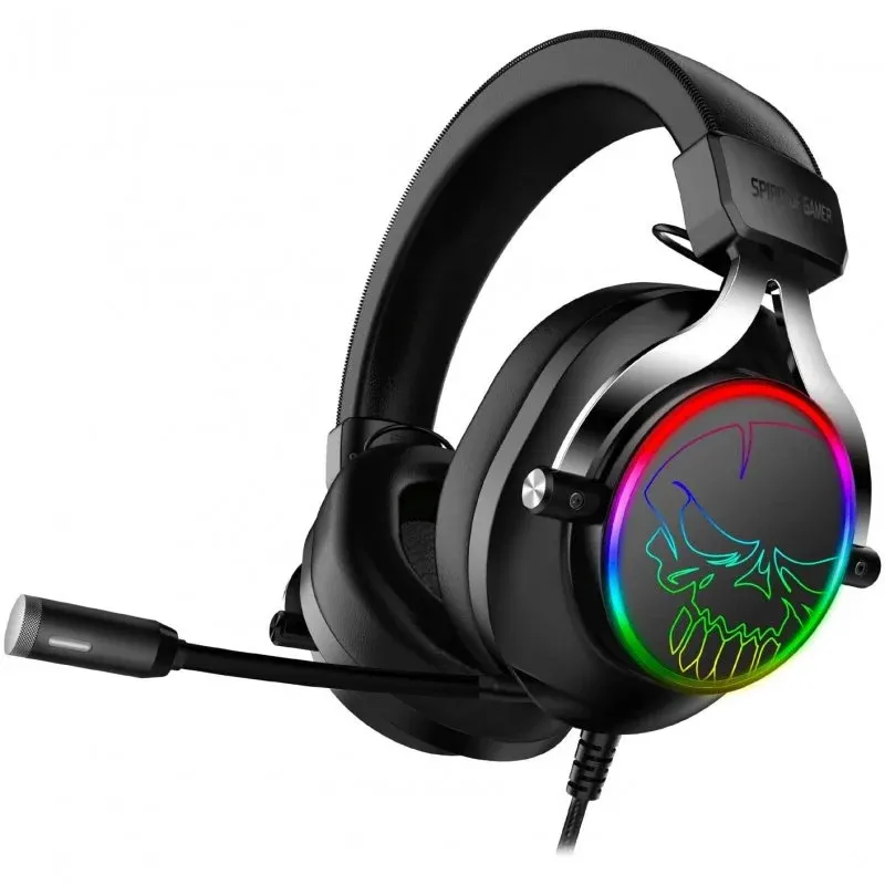 Spirit of Gamer XPERT H600 Headset Gaming 7.1 Pretos