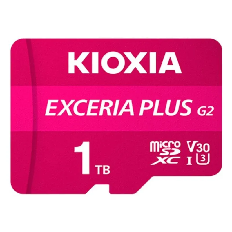 Kioxia LMPL2M001TG2 MicroSDXC 1TB Classe 10 UHS-I U3 V30 A1 100MB/s / 90MB/s Resistente à Água e Choques + Adaptador SD