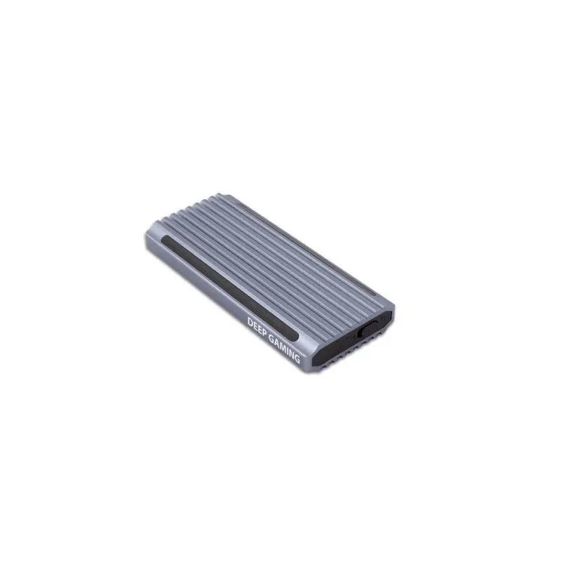 Caja PC CoolBox DG-MCM-NVME1 M.2 Alumínio Prateado RGB Gaming USB 10 Gbit/s