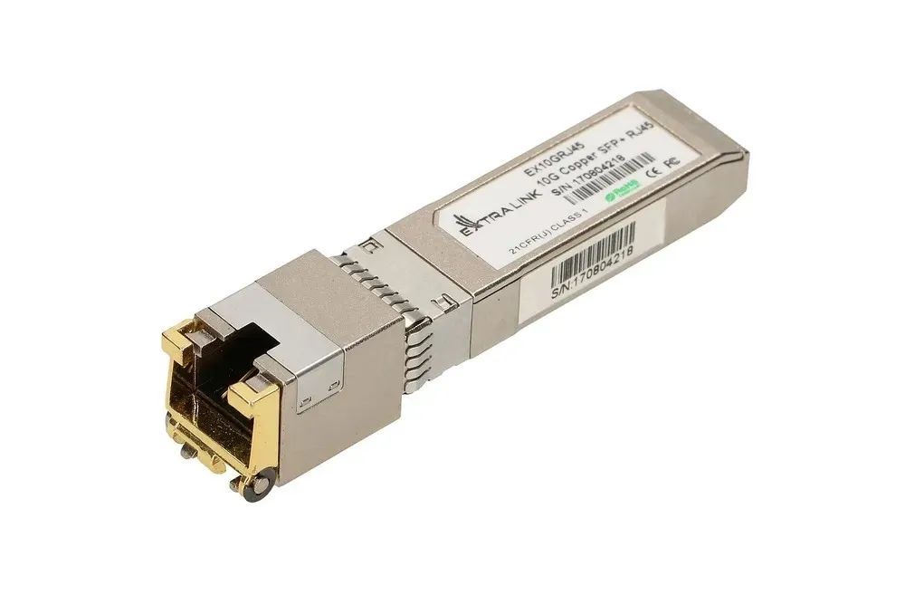 Extralink SFP+ 10G | SFP+ to RJ45 Módulo | 10Gbps EX.8444