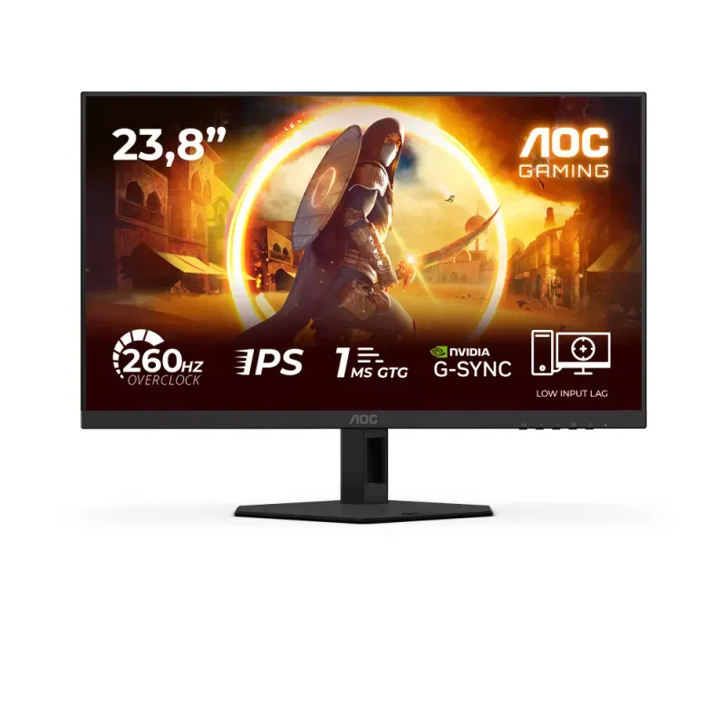 AOC MONITOR FAST IPS 24" (23.8") 16:9 FHD 1MS 260HZ HDMI DP 24G4ZRE