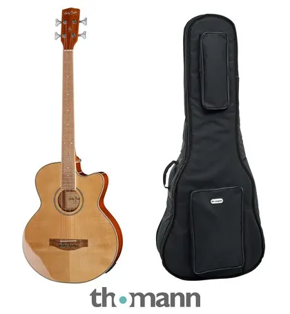 Harley Benton B-30NT Acoustic Bass w/Bag