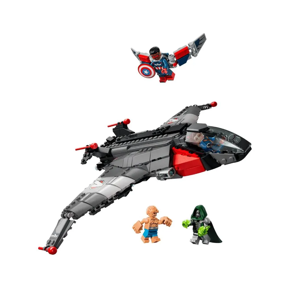 LEGO Marvel Vingadores Doomsday Quinjet - 76347
