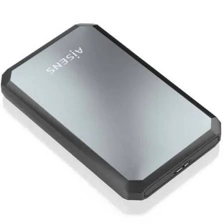 Caixa Externa p/ Disco Rígido SATA 2,5 USB 3.1 (Preto) - AISENS