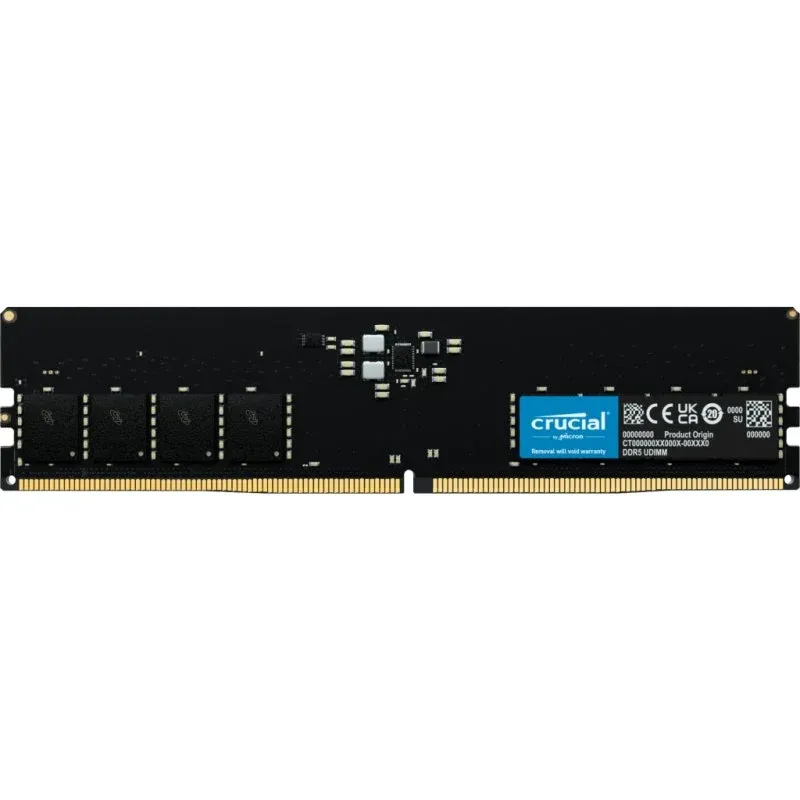Memória RAM Crucial CT16G56C46U5 DDR5 5600MHz 16GB CL46