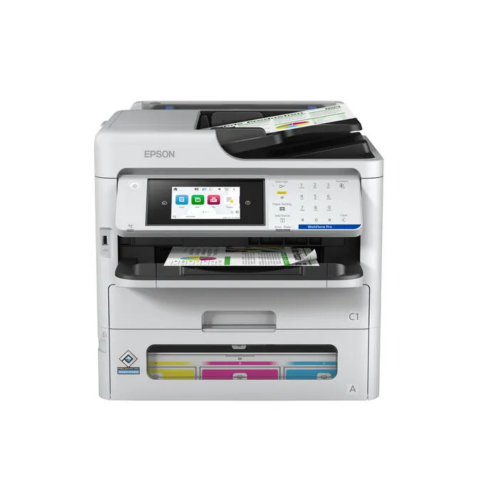 Impressora Multifunções a Jato de Tinta Epson WorkForce Pro EM-C800RDWF RIPS Wi-Fi