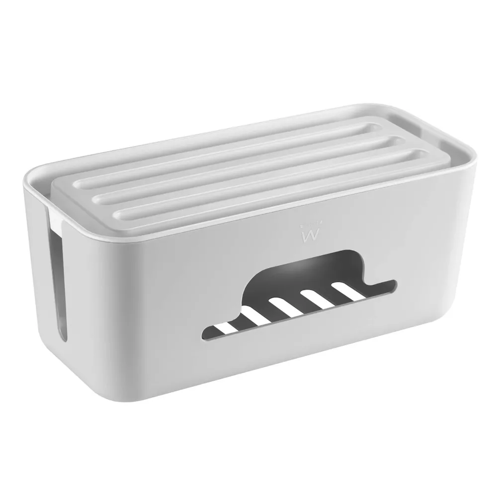 Caixa Organizadora de Cabos Ewent EW1569 Cable Management Storage Box Branca
