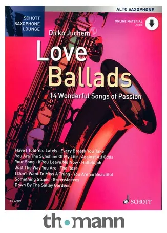 Schott Love Ballads A-Sax
