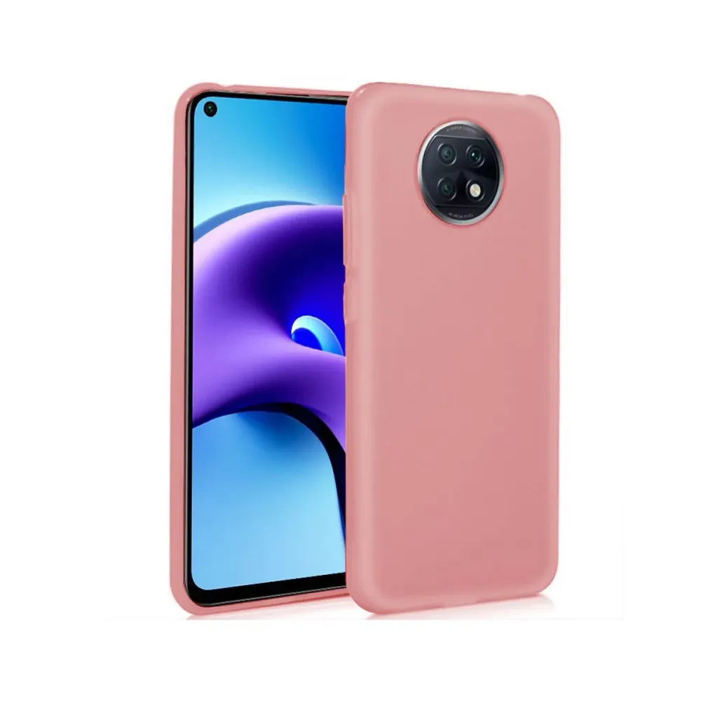 Capa Silicone Xiaomi Note 9T Rosa