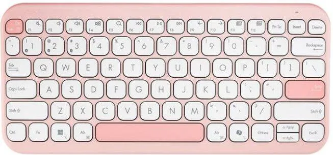 ASUS TECLADO KW100 MARSHMALLOW PT 81 3BT COPILOT ROSA