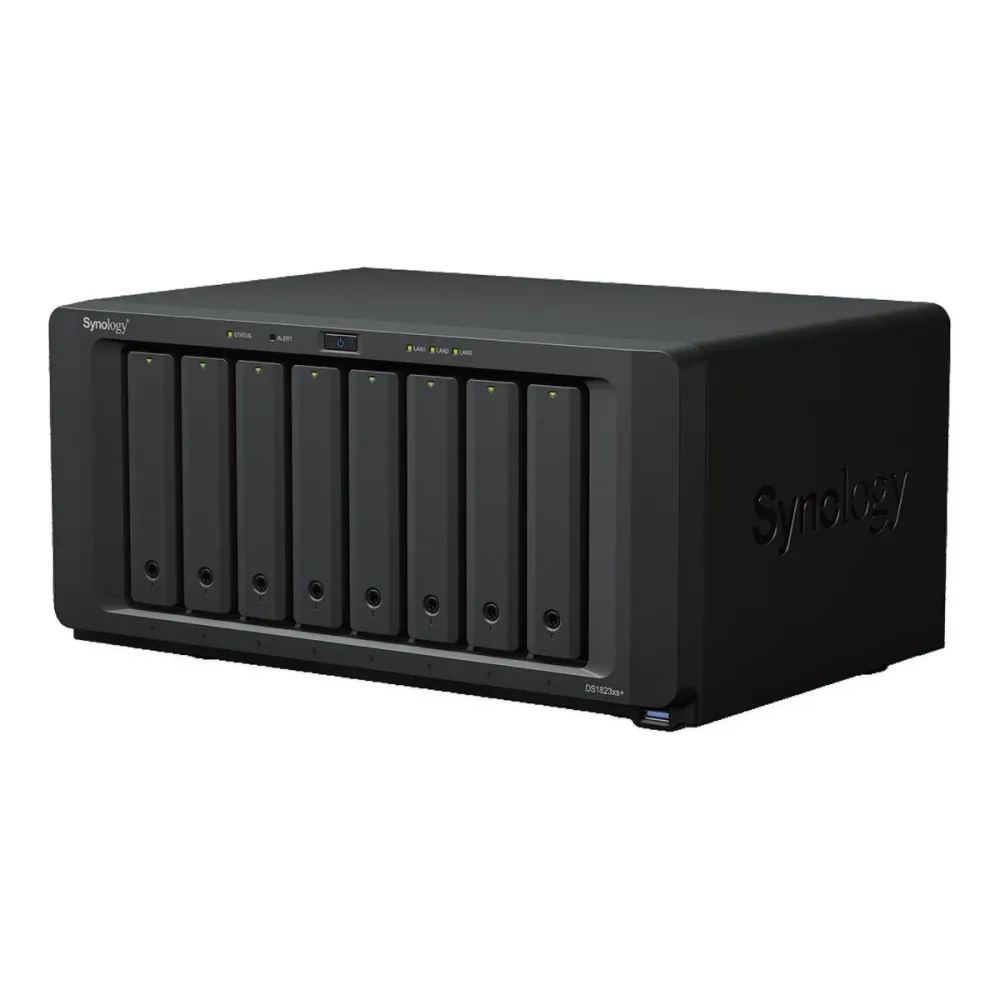 NAS Synology Diskstation DS1823XS+ 8 Baías 3.5" - 2.5" 8GB DDR4 Formato Torre