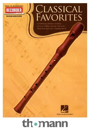 Hal Leonard Classical Favorites Recorder