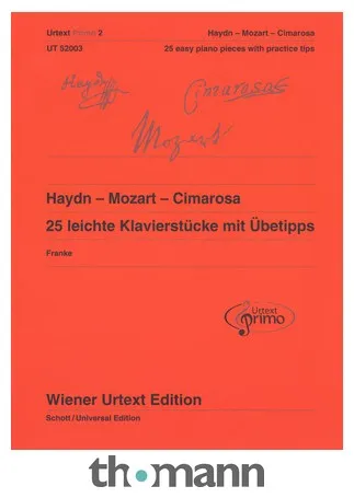 Wiener Urtext Edition Haydn – Mozart – Cimarosa