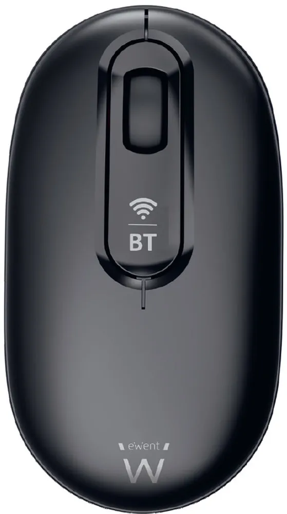 Rato Óptico Ewent EW3241 Dual-Connect Wireless/Bluetooth 1200DPI Preto