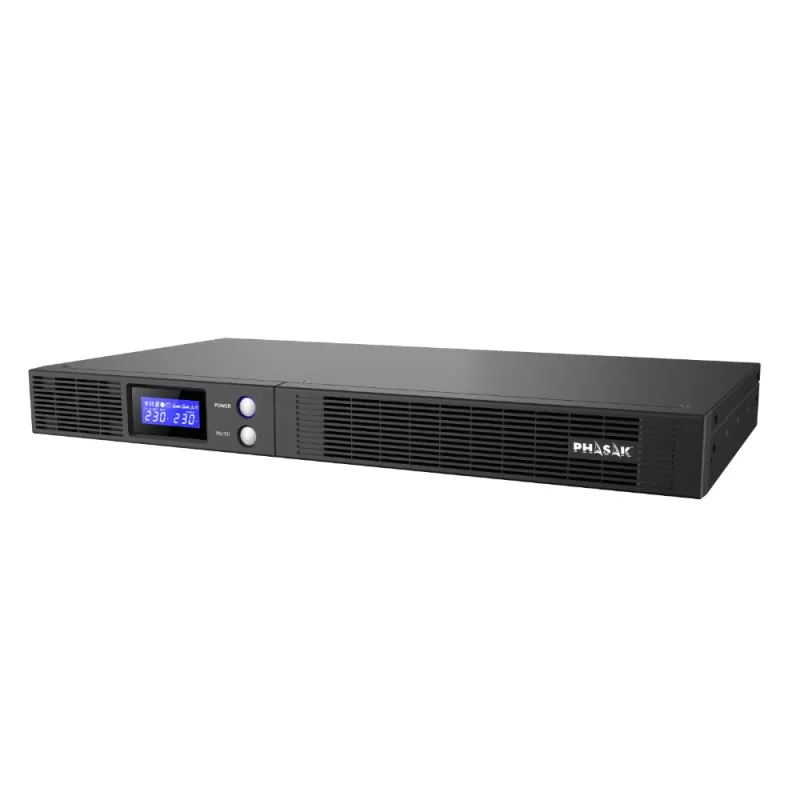 UPS Phasak Protekt PH7541 Rack Slim 1U 1500VA-1500W AVR