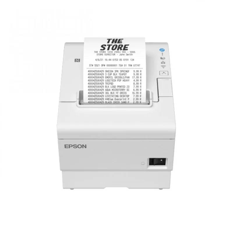 Impressora de Recibos Epson TM-T88VII (111) USB/Ethernet 80 mm