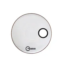 Pele Bombo 22" Aquarian RSM22W Regulator 4 3/4"hole Branco