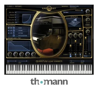 EastWest Bechstein D-280 Platinum