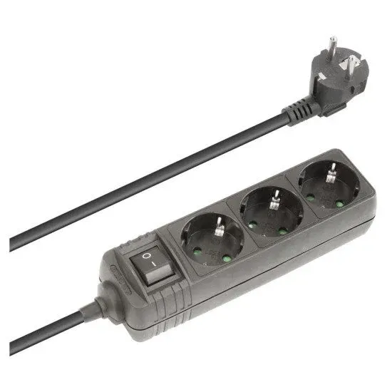 SMI EXTENSÃO 3 TOMADAS 1,5mt c/ Interruptor