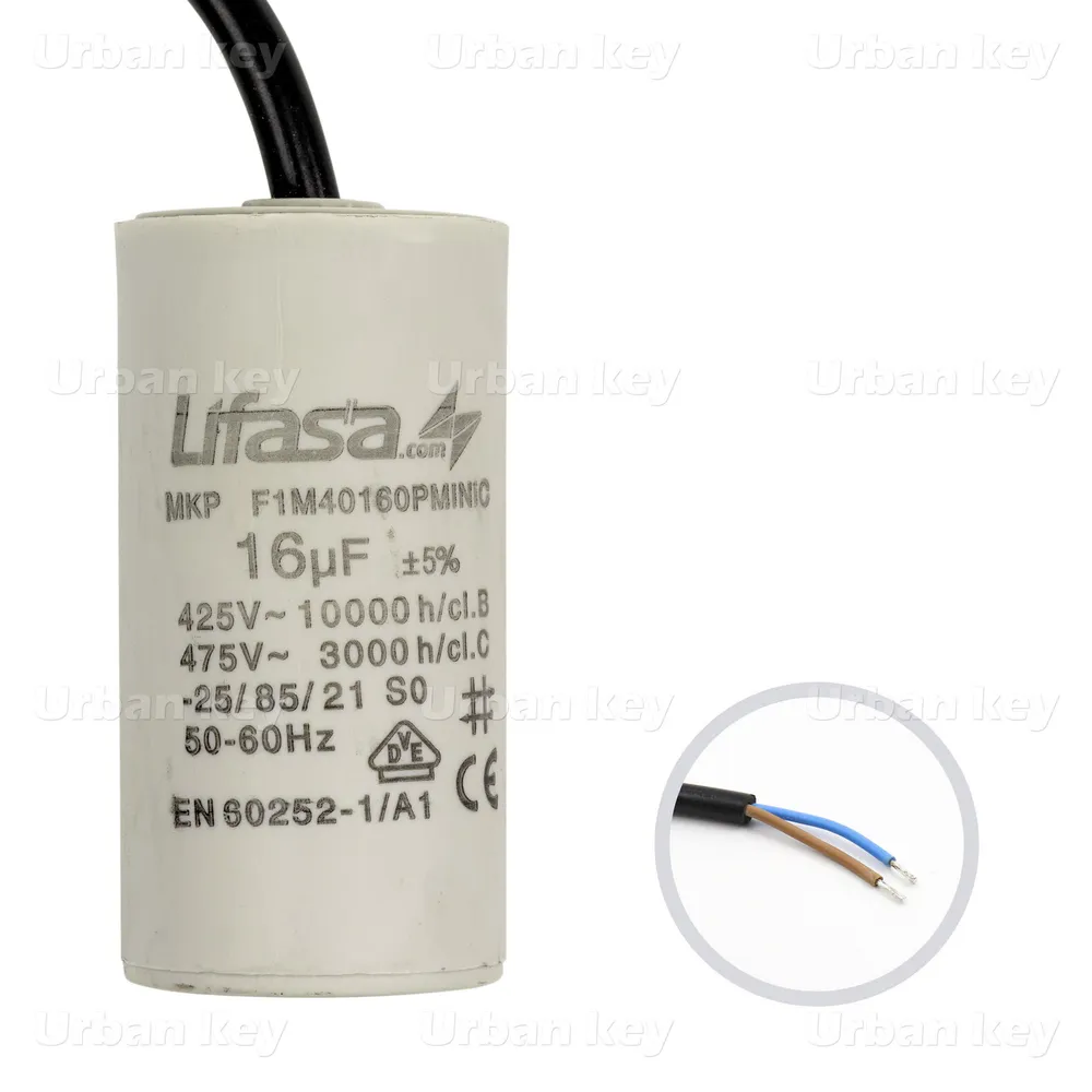 Condensador De Arranque Com Cabo Lifasa - COND16CUK
