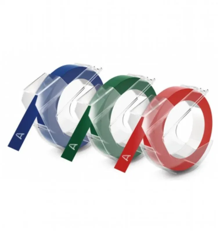 3M X 9MM 3 UDS NEGRO/AZUL/ROJO