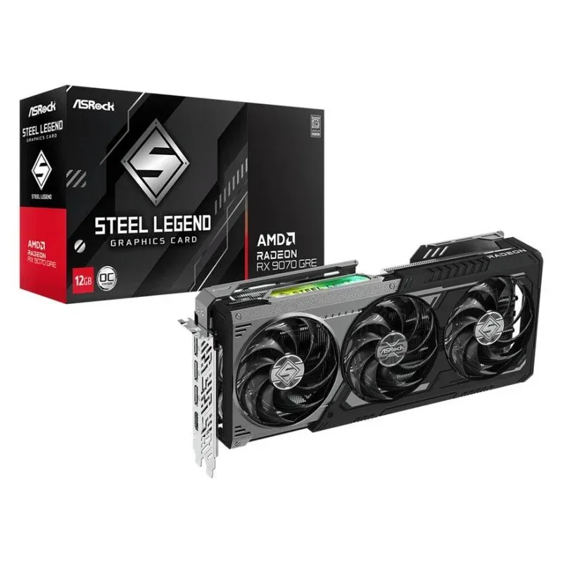 Placa gráfica AsRock Radeon RX 9070 GRE 12GB GDDR6 PCIe 5.0