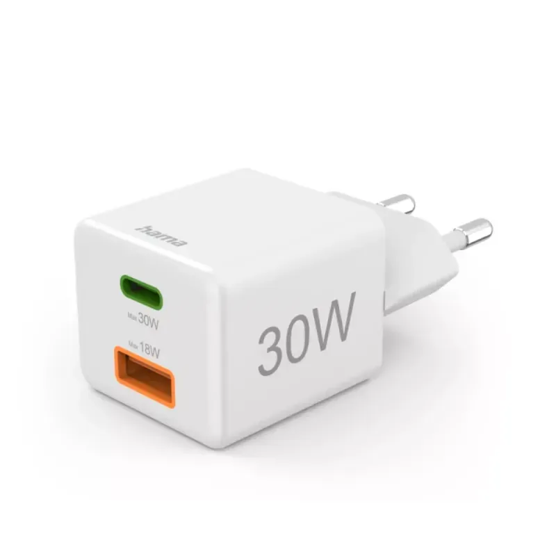 Carregador HAMA 1*USB-C+A, 30W - 201992