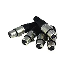 Ficha XLR PowerAcoustics CON2001 FXLR 5 uni