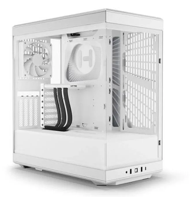 Caixa ATX Hyte Y40 Vidro Temperado Branco