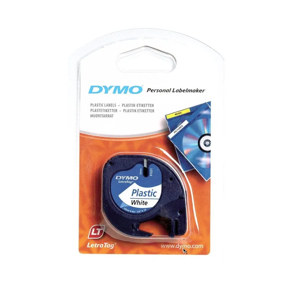 CINTAS PLASTICO 12MM X 4M NE/TRANS