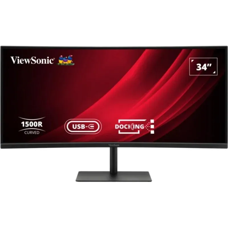 Monitor Viewsonic VG3419C-2 34" UltraWide Quad HD 120Hz VA Curvo Altura Ajustável
