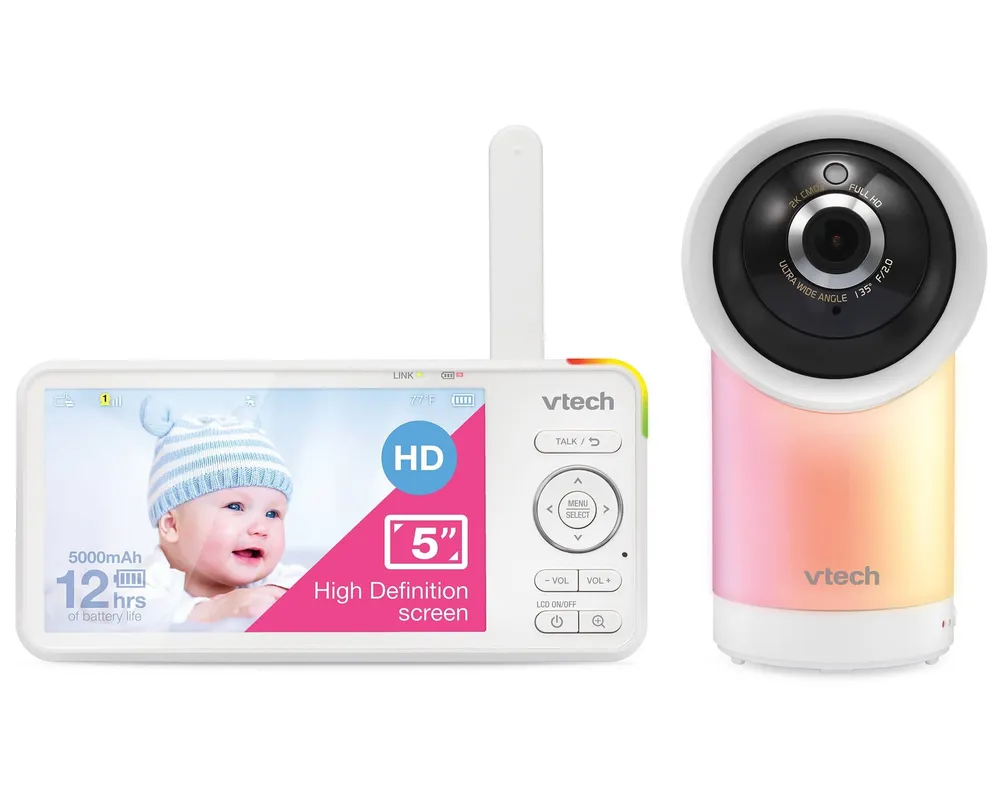 Vtech Rm5766Hd 5 Monitor De Bebê + Câmera Motor + Wifi
