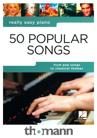 Wise Publications Really Easy Piano 50 Popular