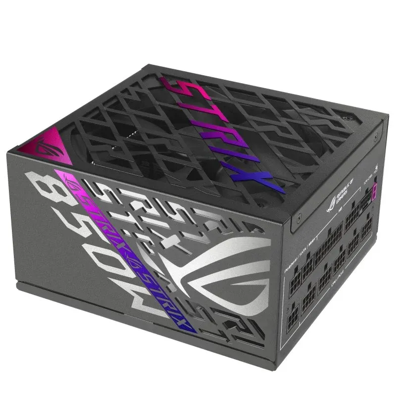 Fonte Alimentação ASUS ROG STRIX 850 PCIe 5.1 ATX 3.1 850W 80 Plus Platinum Modular
