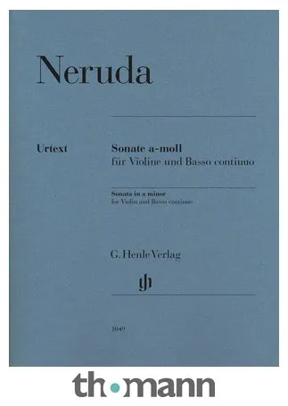 Henle Verlag Neruda Violinsonate