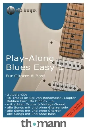 db loops Play Along Blues Easy 1
