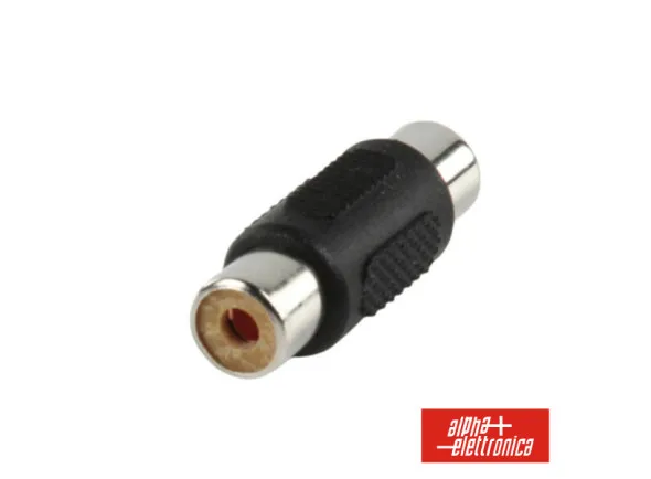 Alpha Elettronica Ficha Adaptadora RCA Fêmea / RCA Fêmea