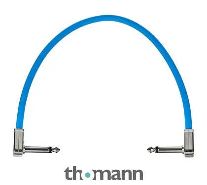 Ernie Ball Flex Patch Cable 12" blue