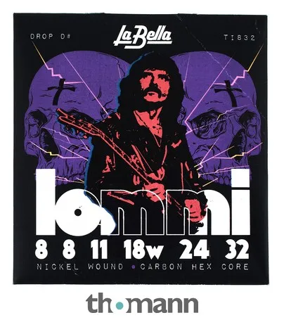 La Bella Tony Iommi C# Tuning