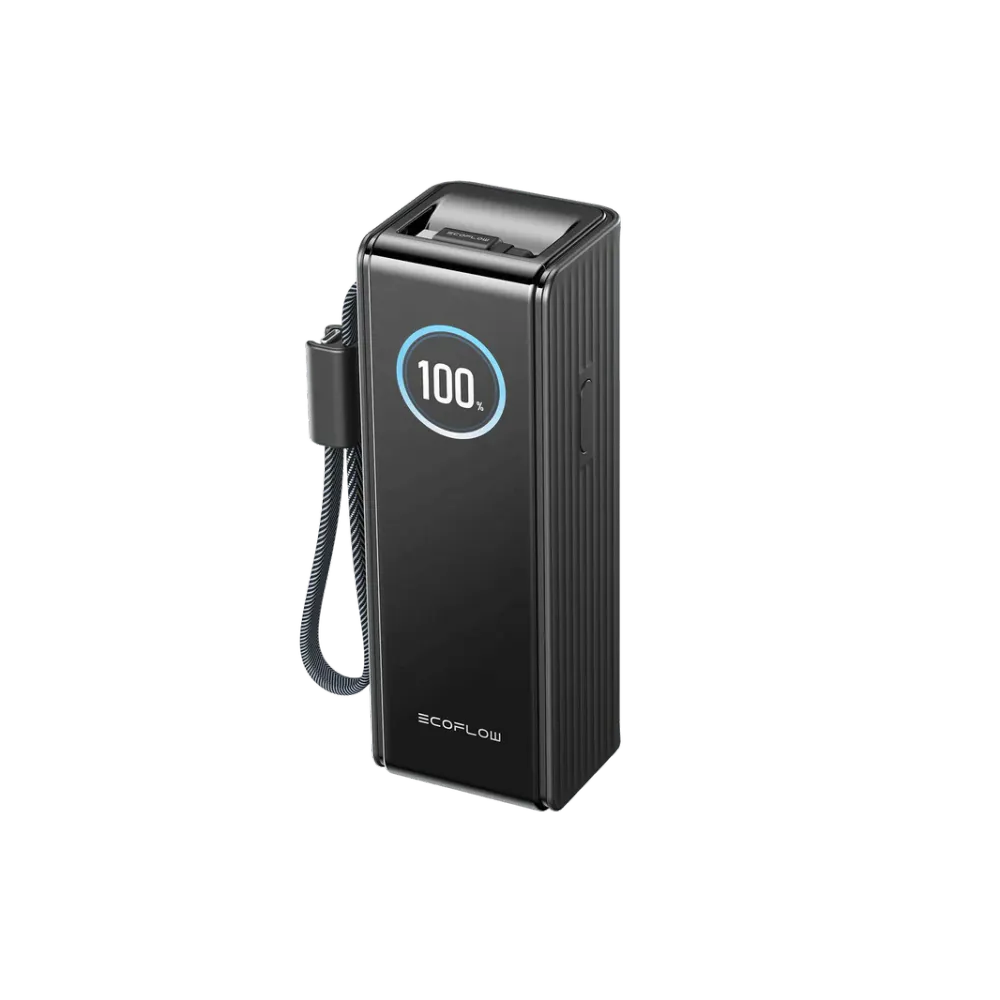 Powerbank EcoFlow Rapid 25000mAh 170W c/Cabo Preta