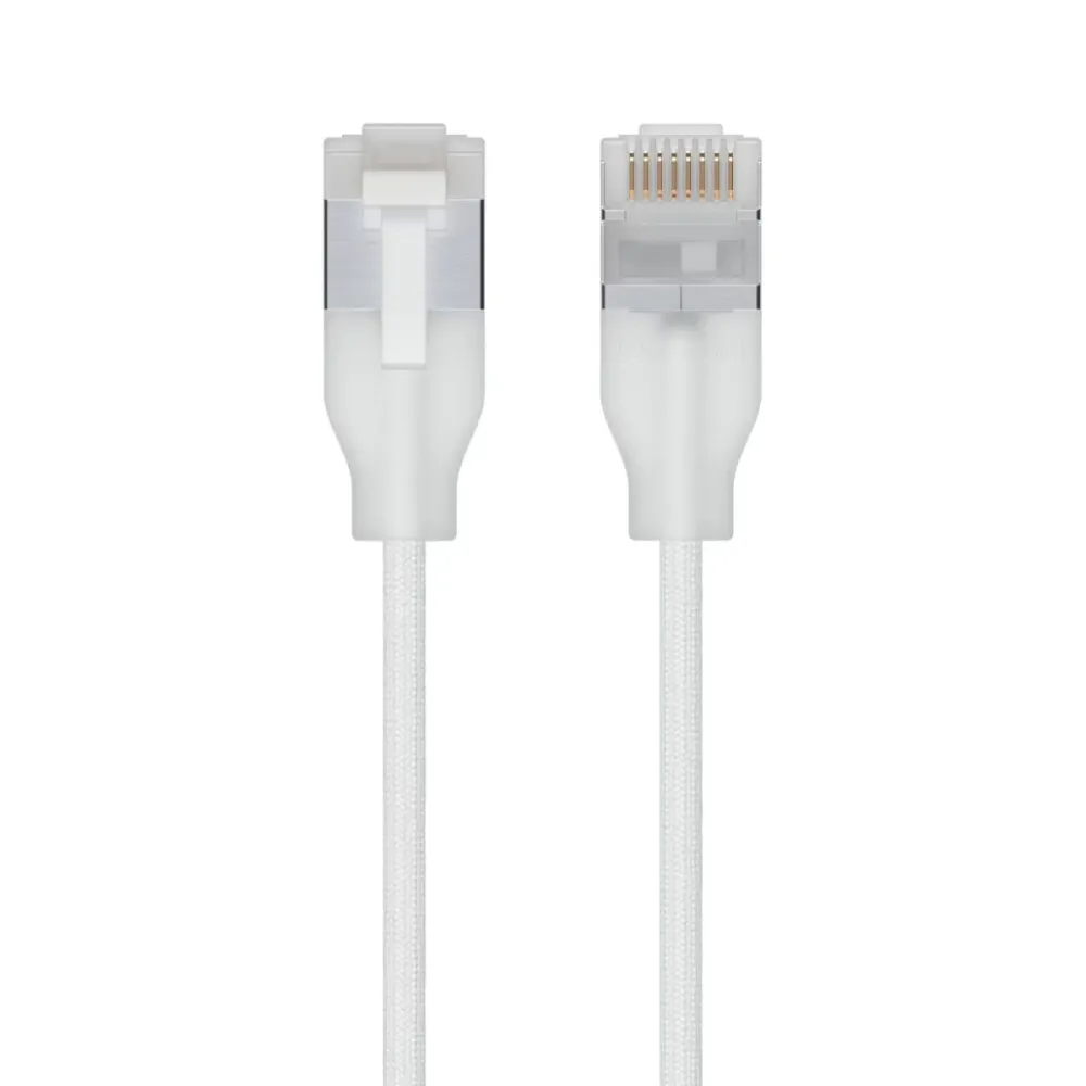 Cabo de Rede Ubiquiti Ubiquiti UniFi Premium Patch Cat6a RJ-45 Macho 8m Branco