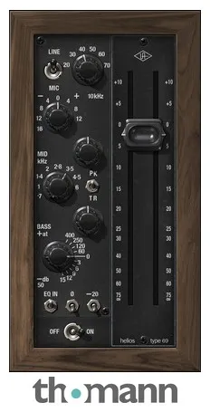 Universal Audio Helios Type 69 EQ Preamp Nat.