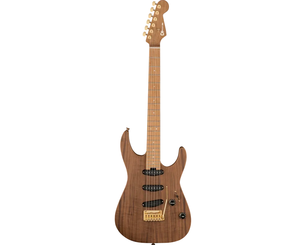 Charvel Pro-Mod DK22 SSS 2PT CM Mahogany with Walnut Natural